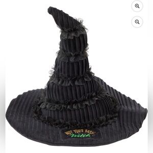 Wicked Elphaba Thropp’s Witch’s Hat Kids Plush Bedding Cuddle NWT 14.5H